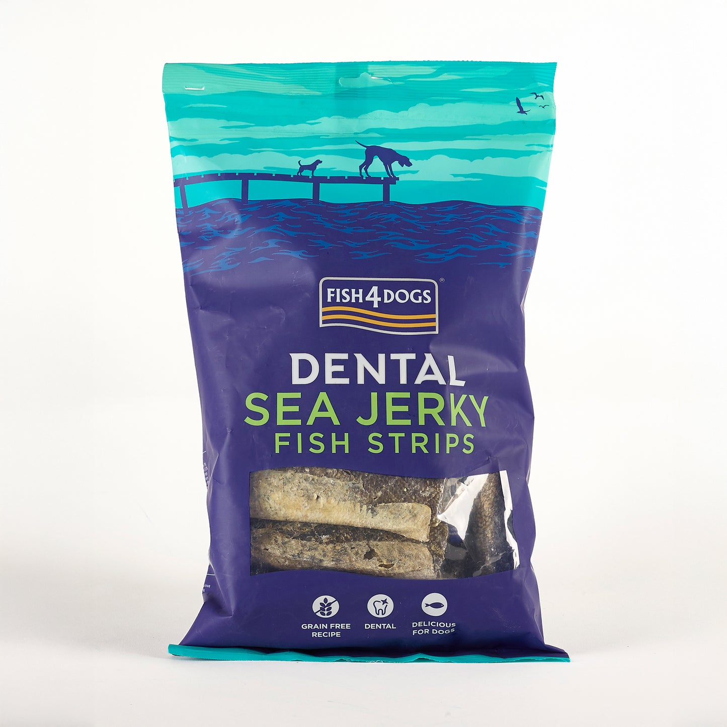 Fish4dogs Snack Dental Para Perro – Fish Strips 10x100g_2