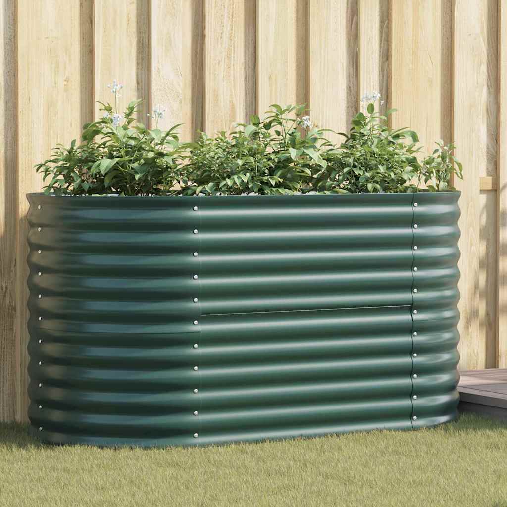 Cama Elevada Verde 160 X 80 X 81 Cm Acero_1