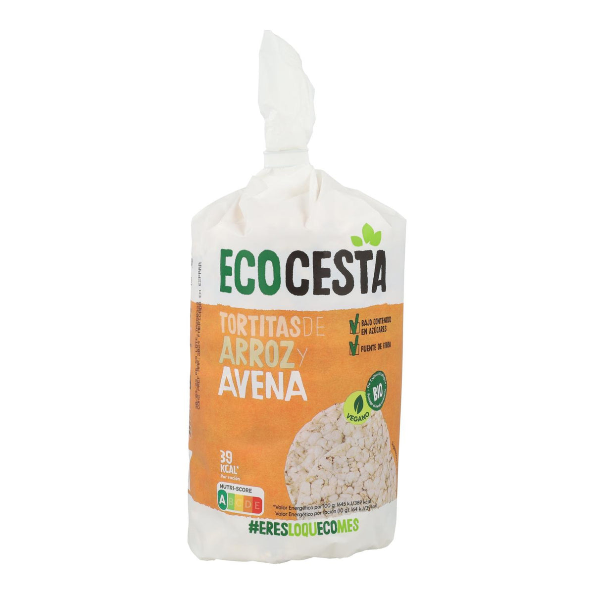 Tortitas de Arroz y Avena Bio Ecocesta 115 g
