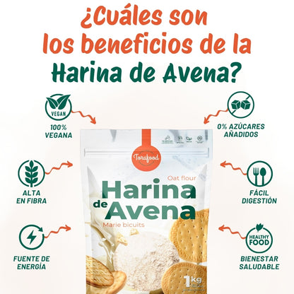 Harina De Avena Galleta Maria Torafood 1kg