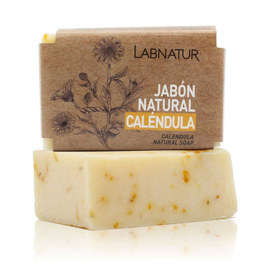 Jabón Natural Caléndula Labnatur 100 g | Regenera y Protege | Piel Sensible | Vegano_0