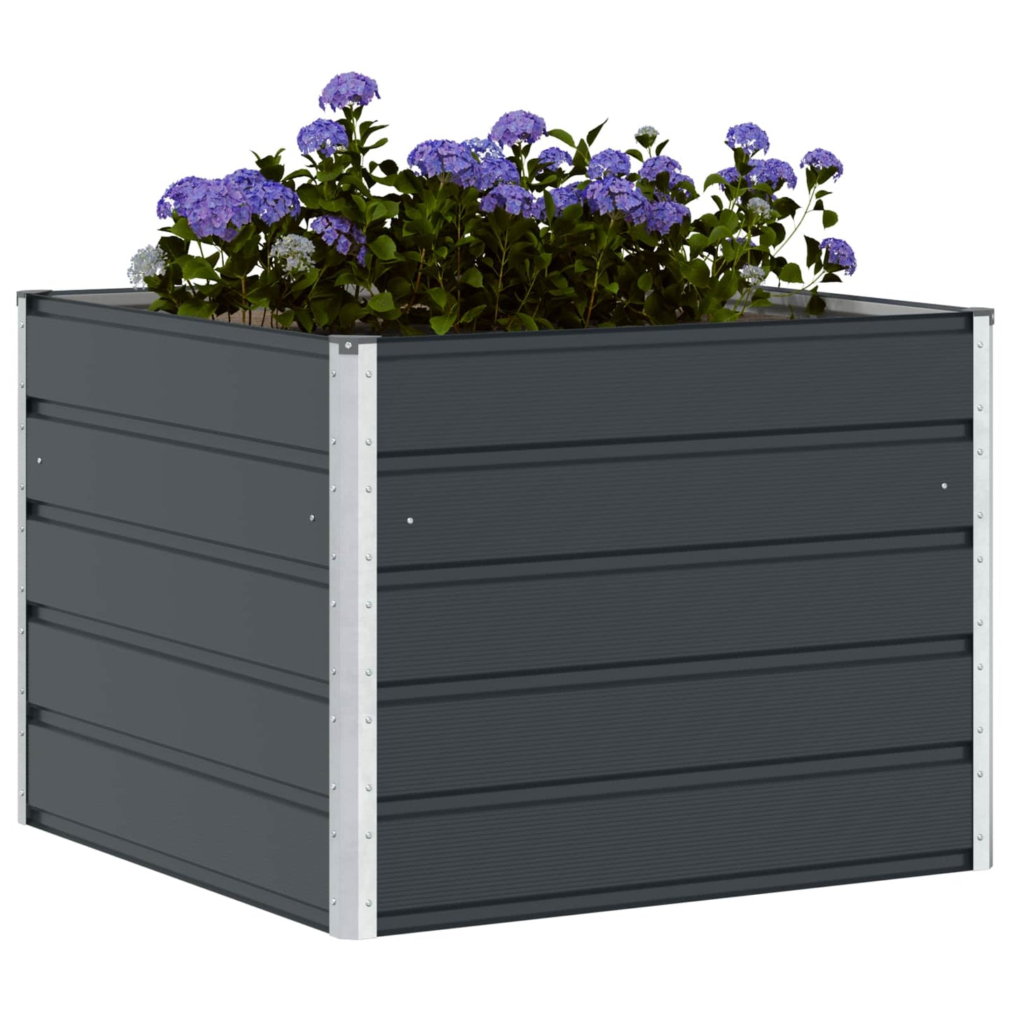 Jardinera Antracita 100 X 100 X 75 Cm Acero_2