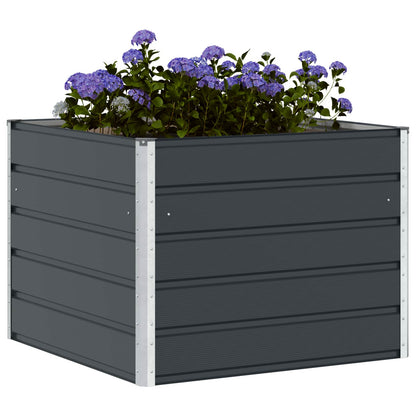 Jardinera Antracita 100 X 100 X 75 Cm Acero_2