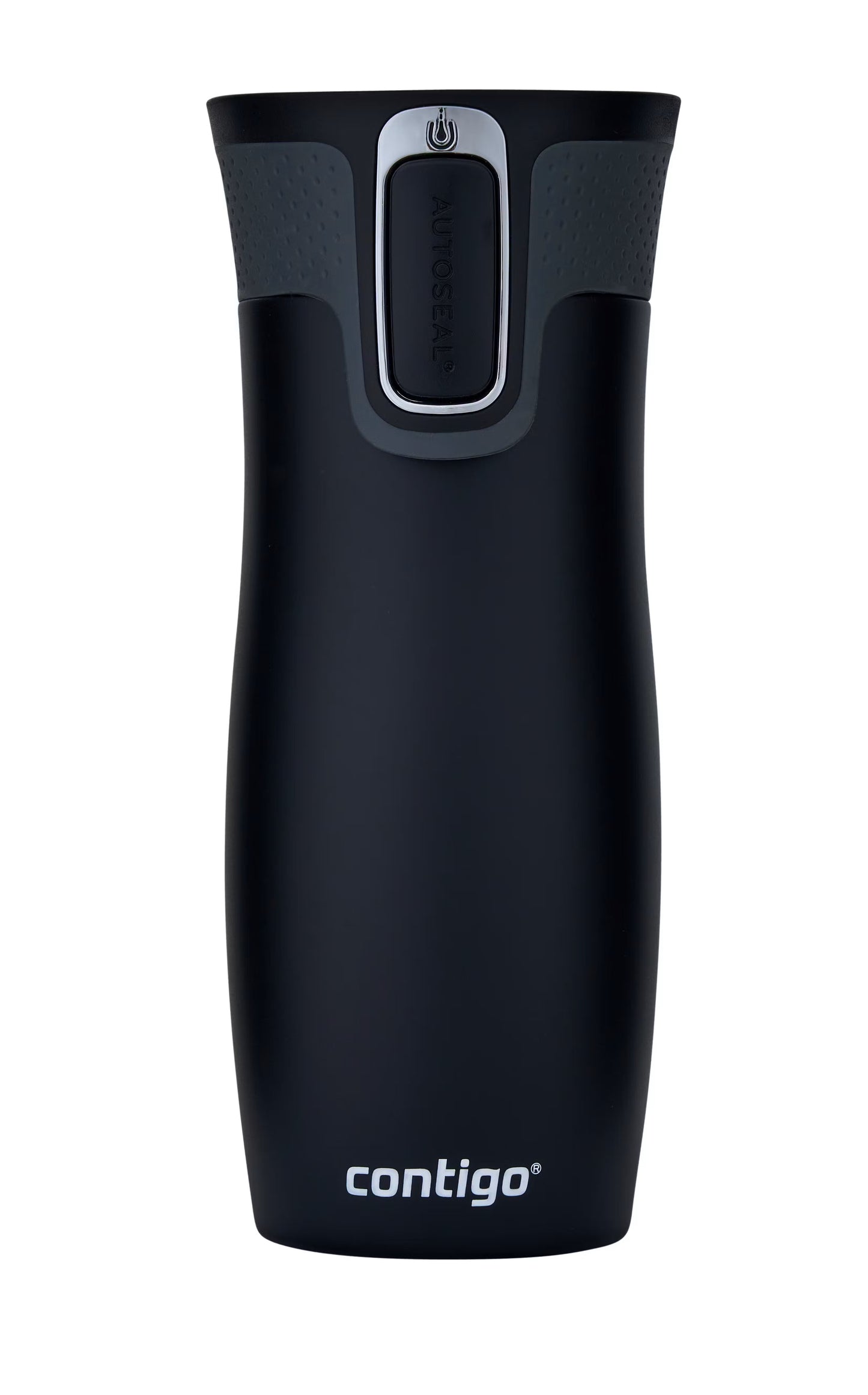 Termo Acero Inoxidable West Loop SS 470ML con Autosellado Negro Mate Contigo