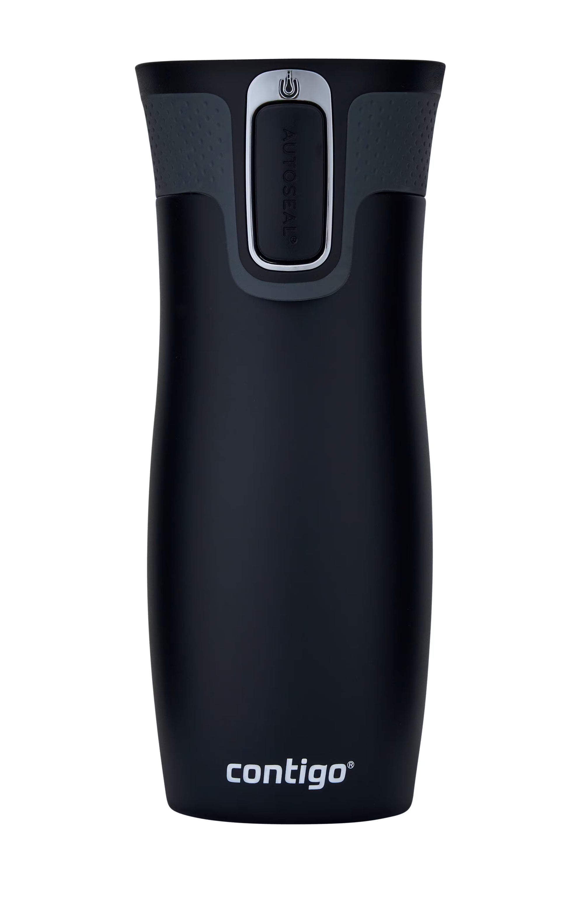 Termo Acero Inoxidable West Loop SS 470ML con Autosellado Negro Mate Contigo
