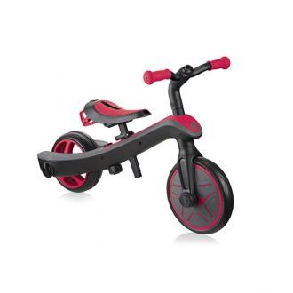 Triciclo convertible Trike explorer 2 en 1 rojo