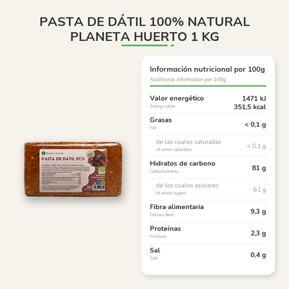 Información nutricional