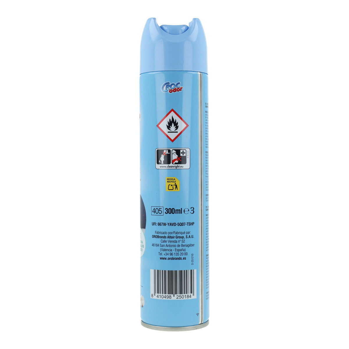 Eliminador de Olores para Tejidos Spray CROCODOR 300ml