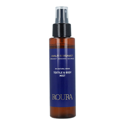 Bruma corporal y textil Amalfi Bergamot Roura Icons 100 ml – bergamota, mandarina e iris