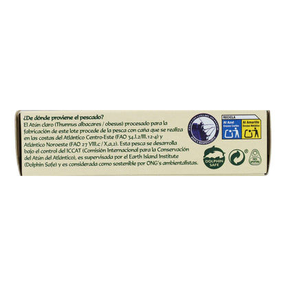 Atún claro en aceite de oliva ecológico en Lata Pan do Mar 120g