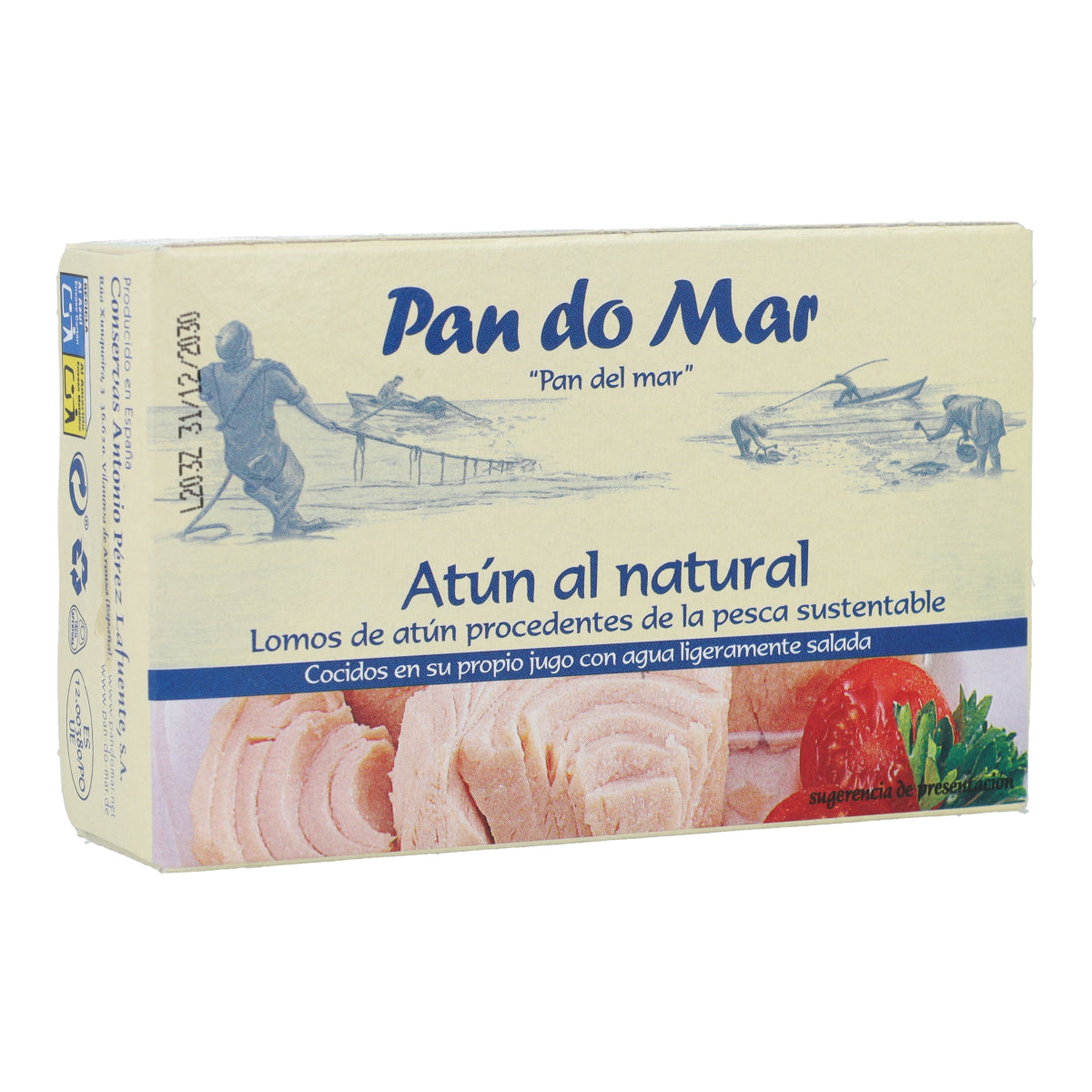 Atún al natural en Lata Pan do Mar 120g