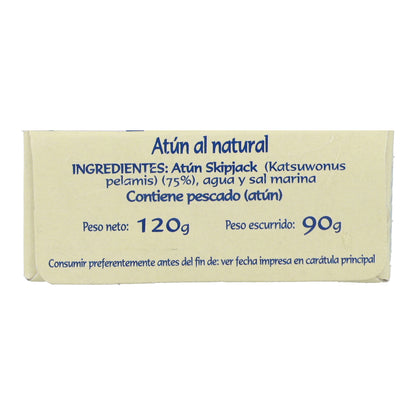 Atún al natural en Lata Pan do Mar 120g
