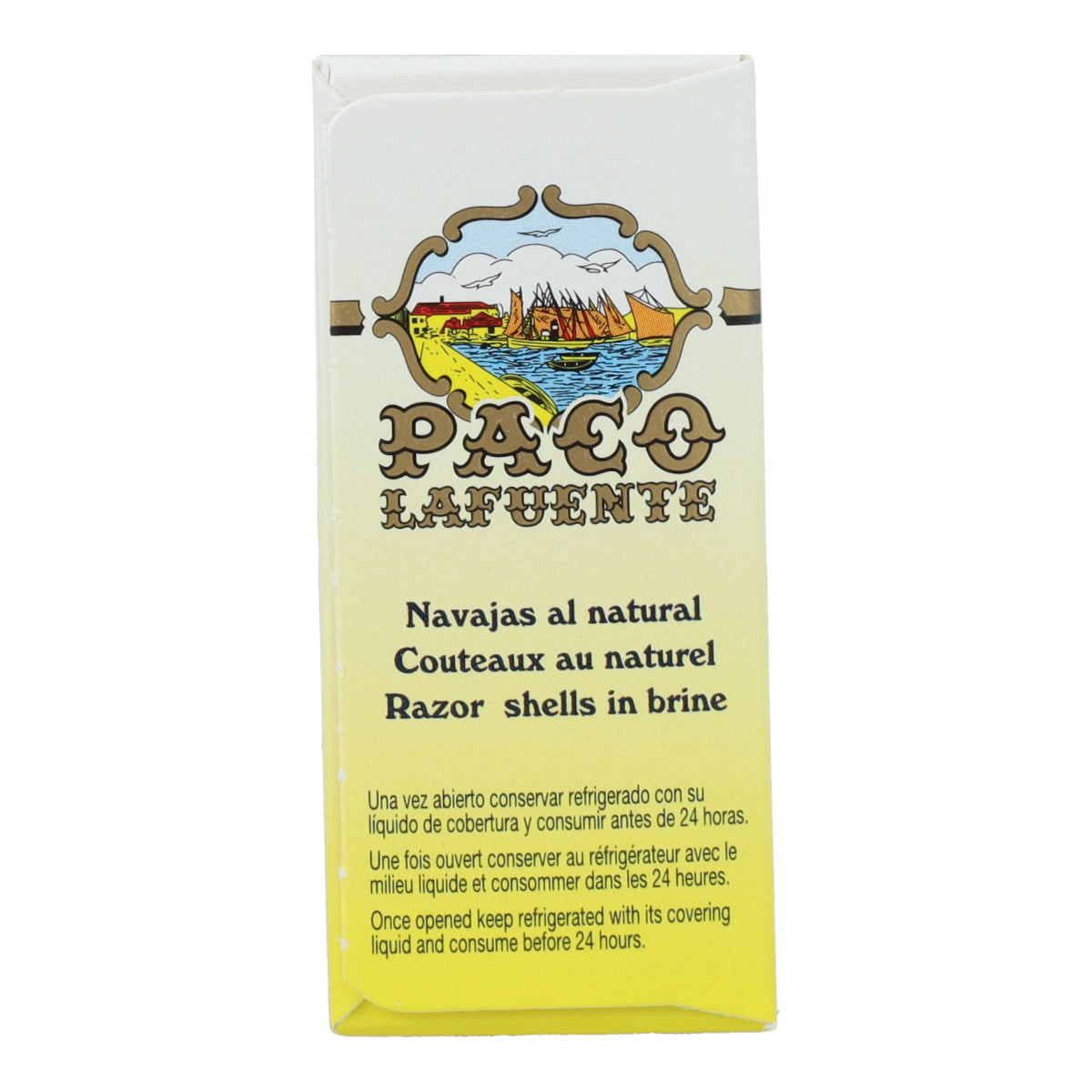 Navajas al Natural Paco Lafuente 115 g (5/6 pza)
