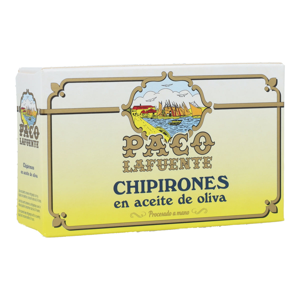 Chipirones en Aceite de Oliva (Pequeños) Paco Lafuente 111 g
