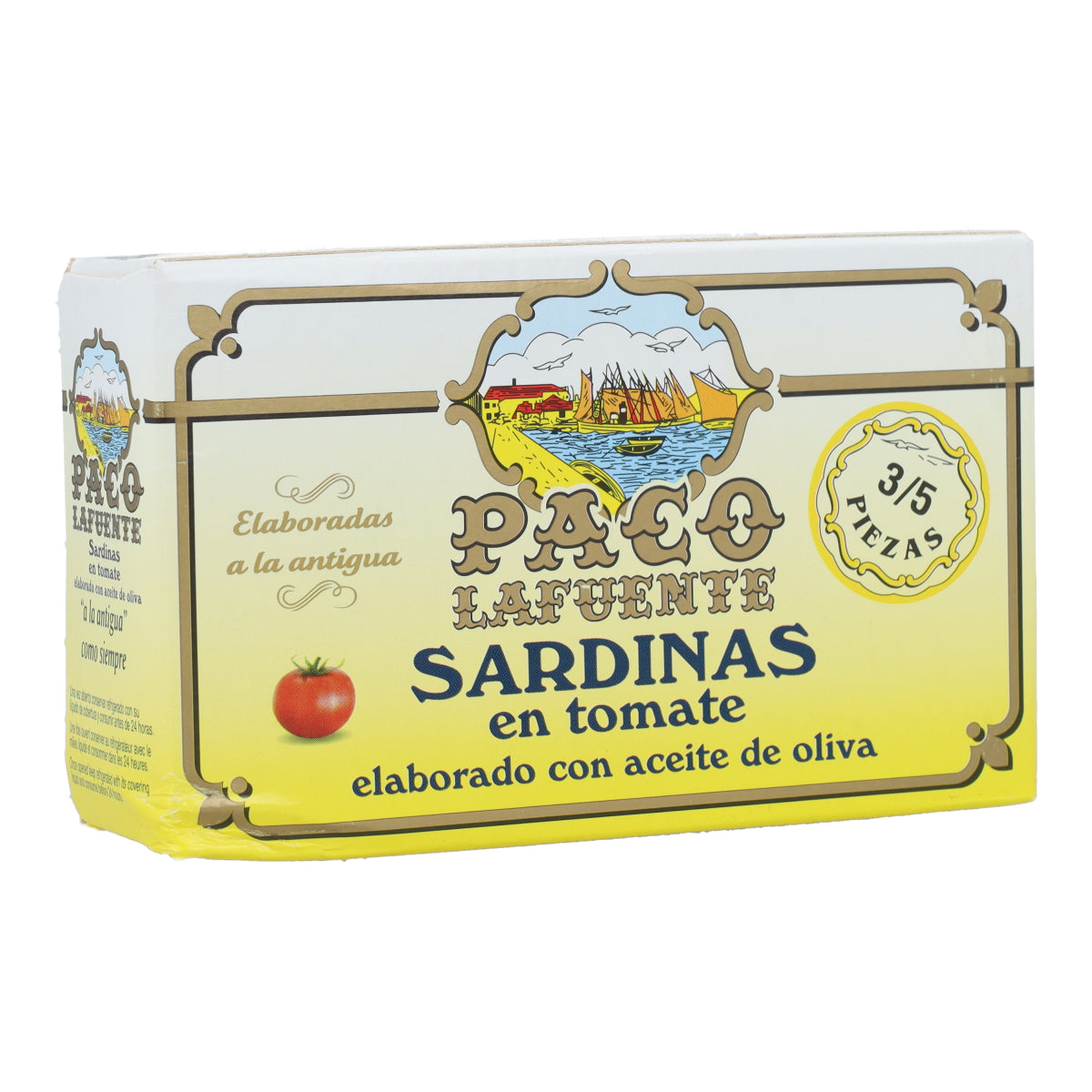 Sardinas en Tomate Paco Lafuente 115 g (3/5 pza)