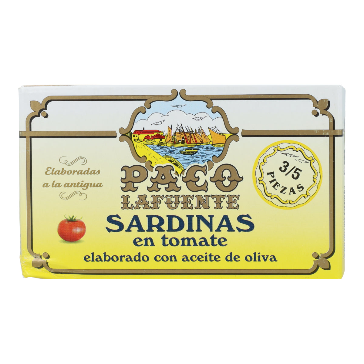 Sardinas en Tomate Paco Lafuente 115 g (3/5 pza)