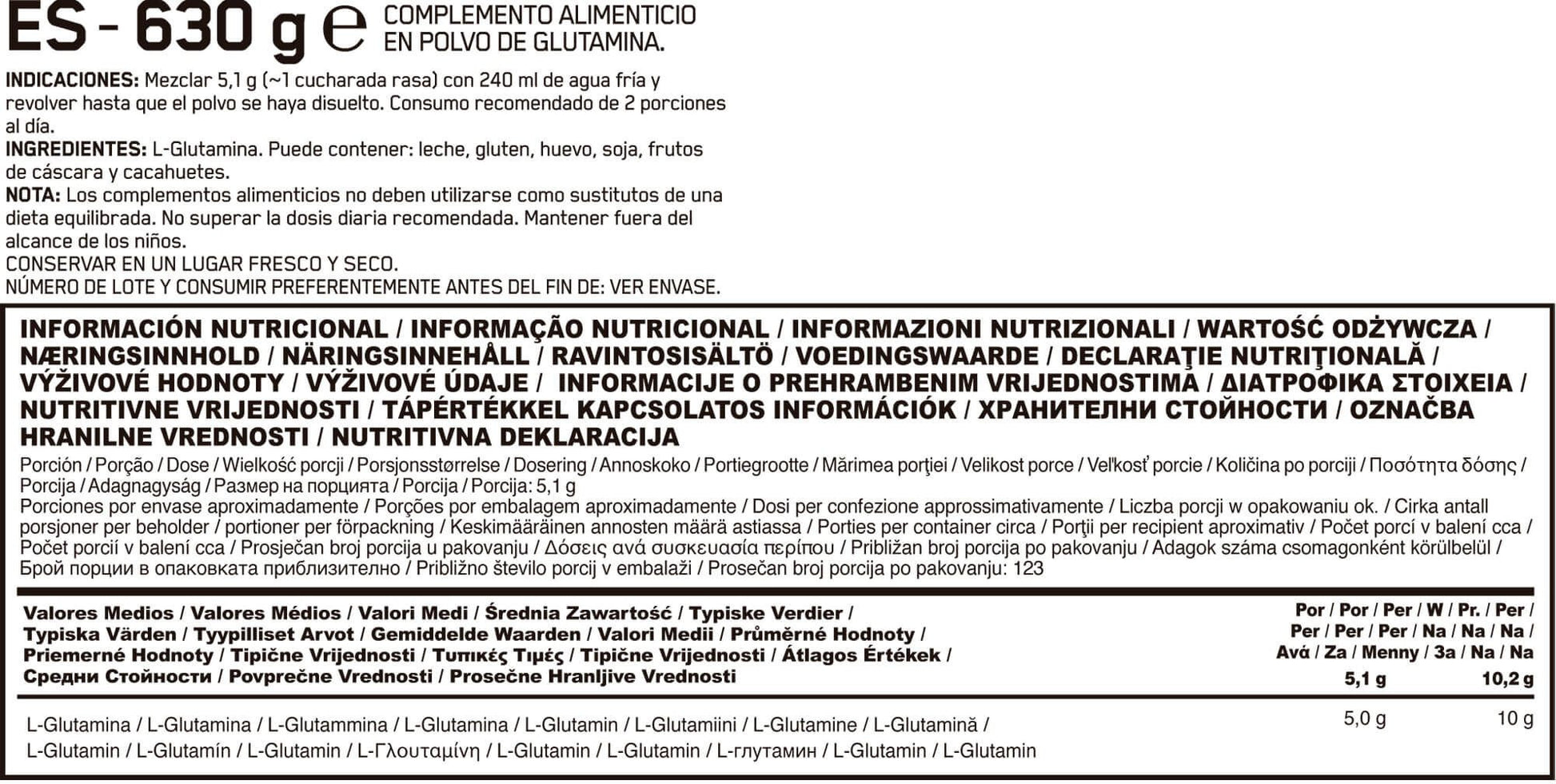 Glutamine Powder 630 Gr_5