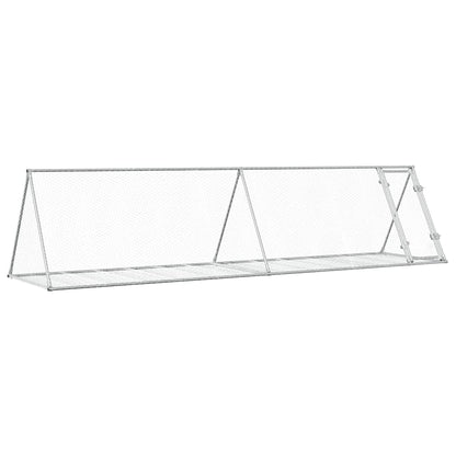 Conejera Acero Galvanizado Plateado 400x105x91 Cm_0
