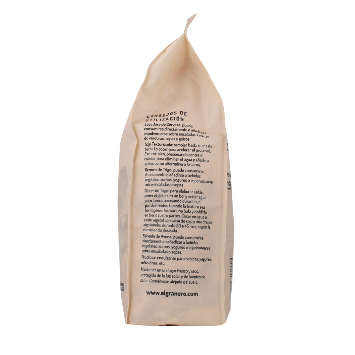 Soja Texturizada Gruesa El Granero 250 gr