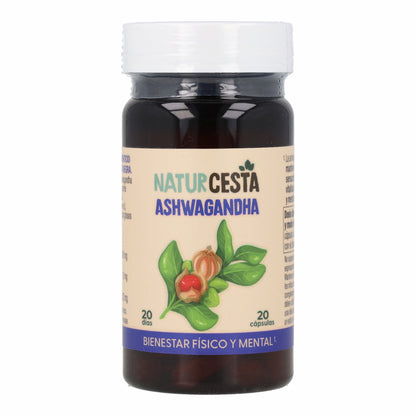 Ashwagandha Naturcesta 20 Cápsulas
