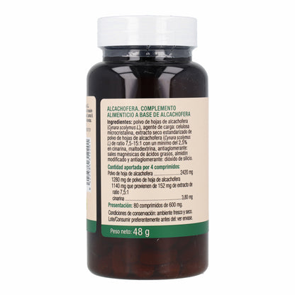 Alcachofera Naturcesta 80 Comprimidos
