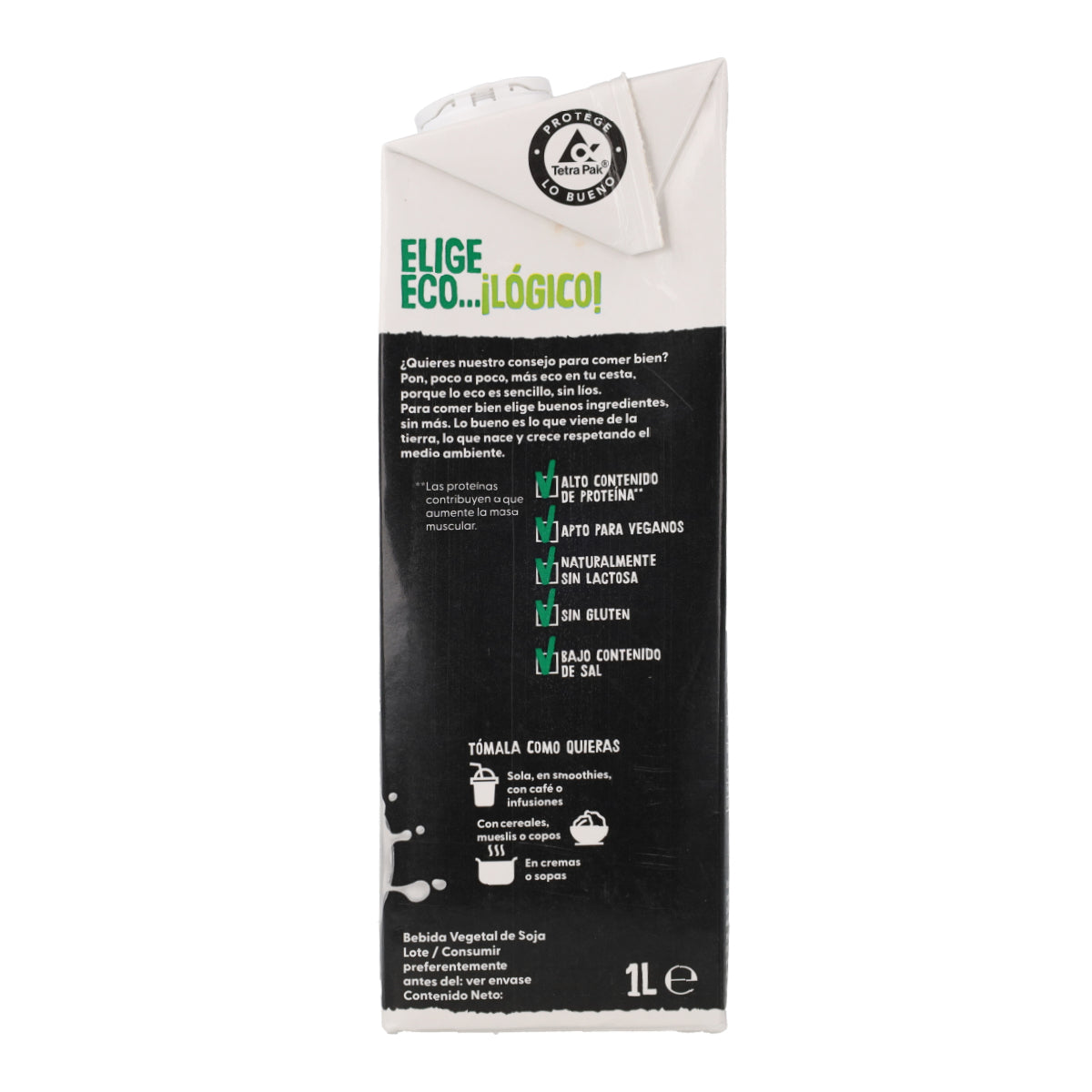Bebida vegetal proteina Plus Bio Ecocesta 1L