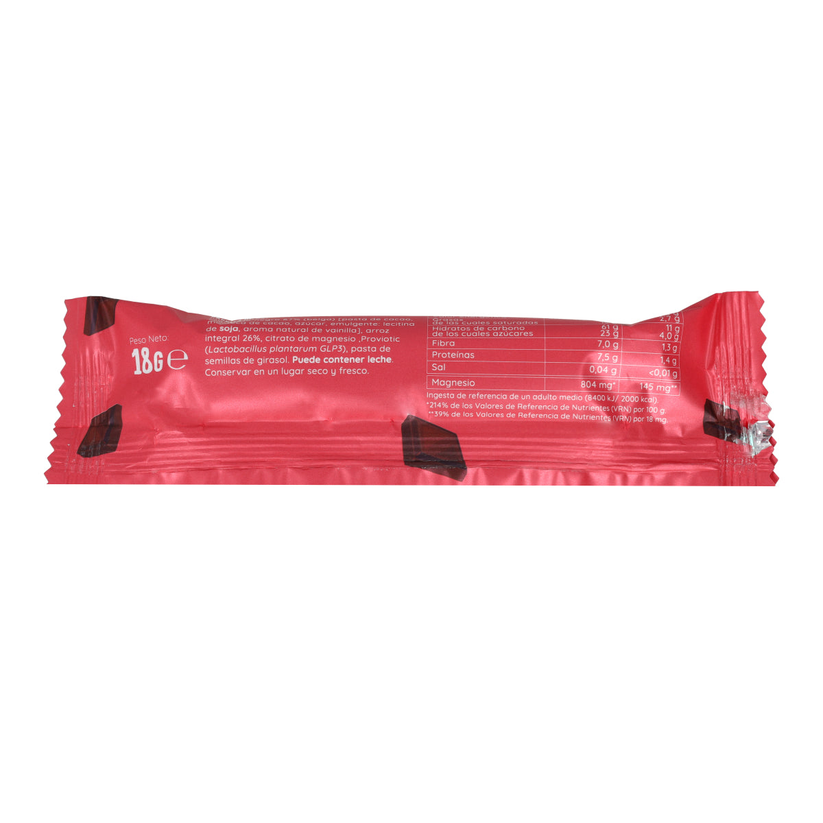 Barrita arroz chocolate negro sin gluten Naturcesta  18 g