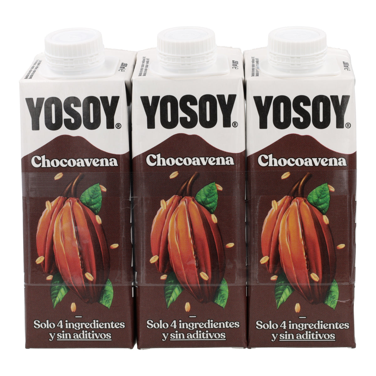 Pack 3 uds Bebida de Choco Avena YOSOY 200ml