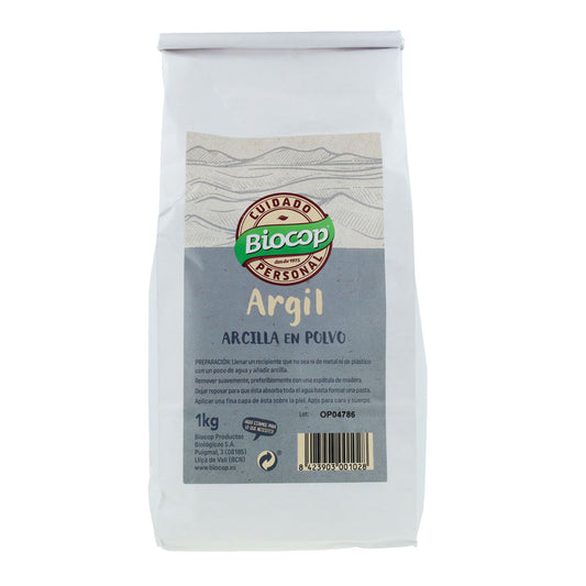 Arcilla Blanca Argil Biocop, 1 Kg