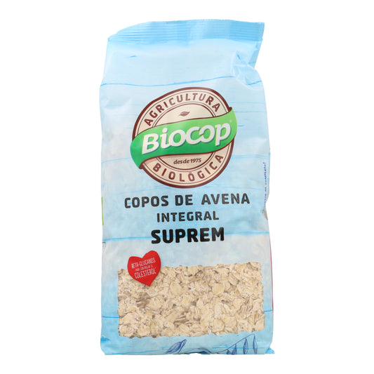 Copos de Avena Integral Suprem BIO Biocop, 500g