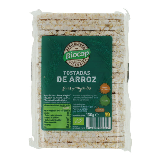 Tostadas Arroz Biocop 130 g