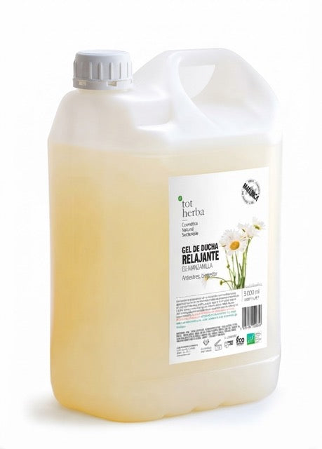 Gel ducha relajante manzanilla 5 litros Tot herba