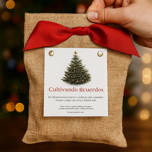 Kit cultivando recuerdos - kit cultivo yute Garden Pocket