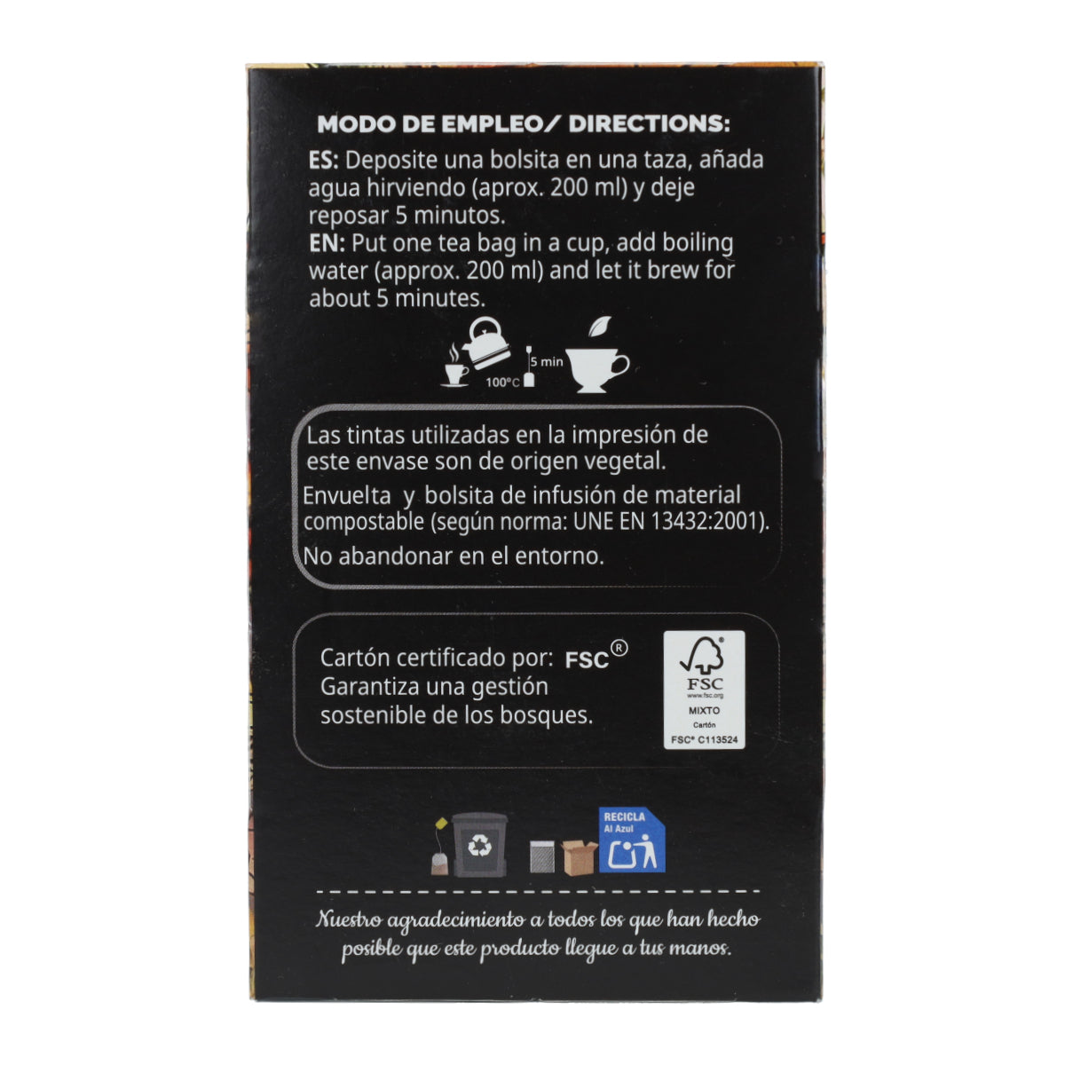 Té Kukicha Artemis Bio 20 bolsitas