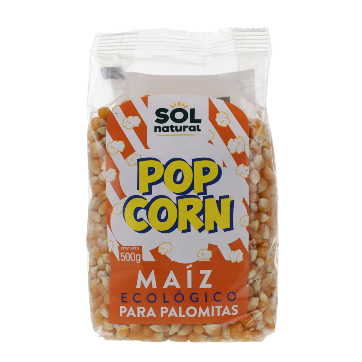 Maíz para palomitas bio Sol Natural 500 g