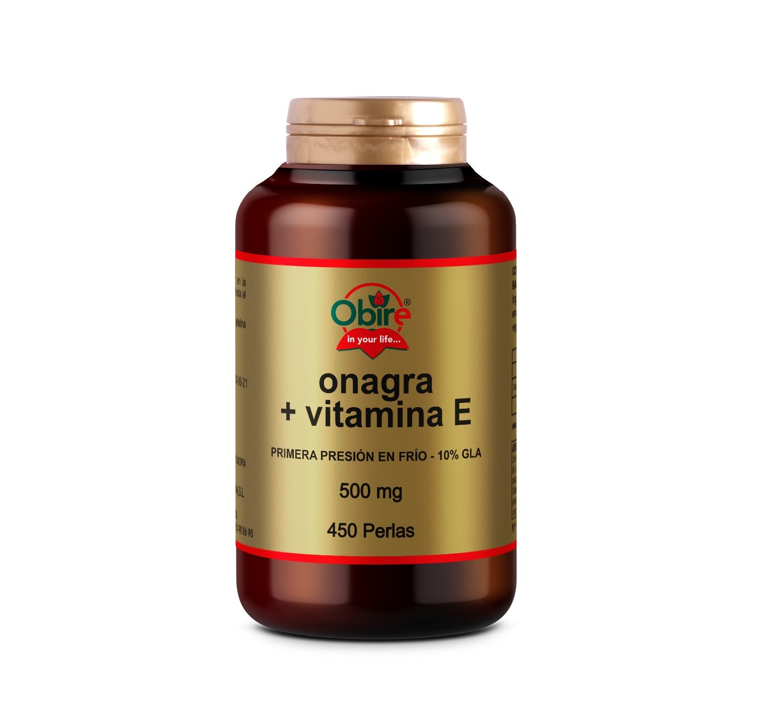 Aceite Onagra 500 mg Obire 450 cápsulas