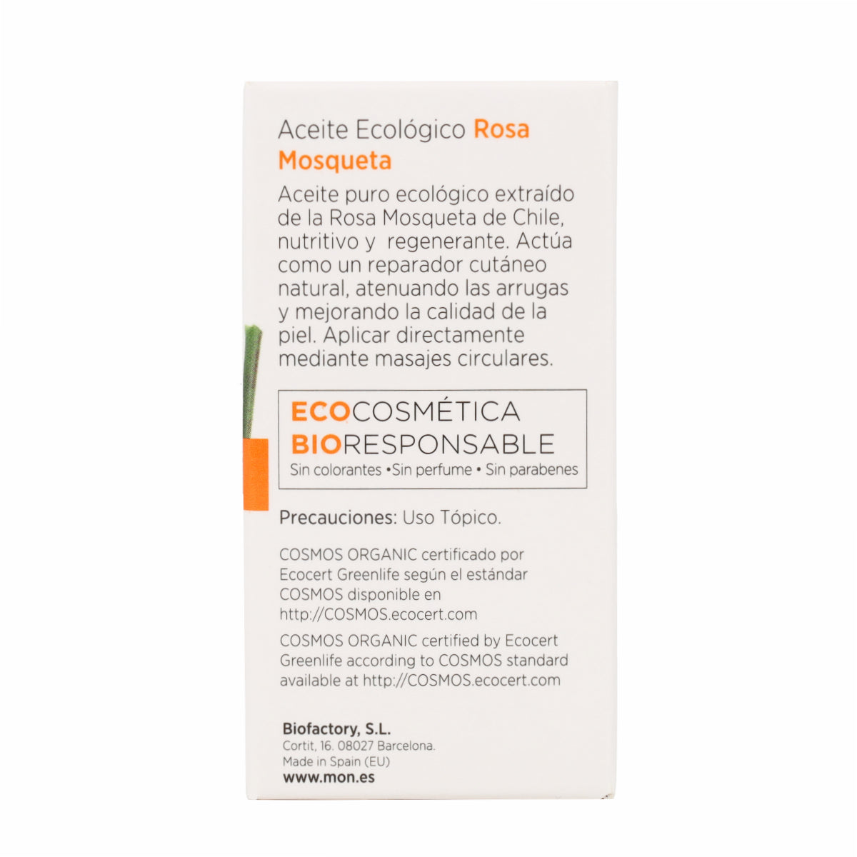 Aceite Rosa Mosqueta Puro Mon Deconatur  30 ml