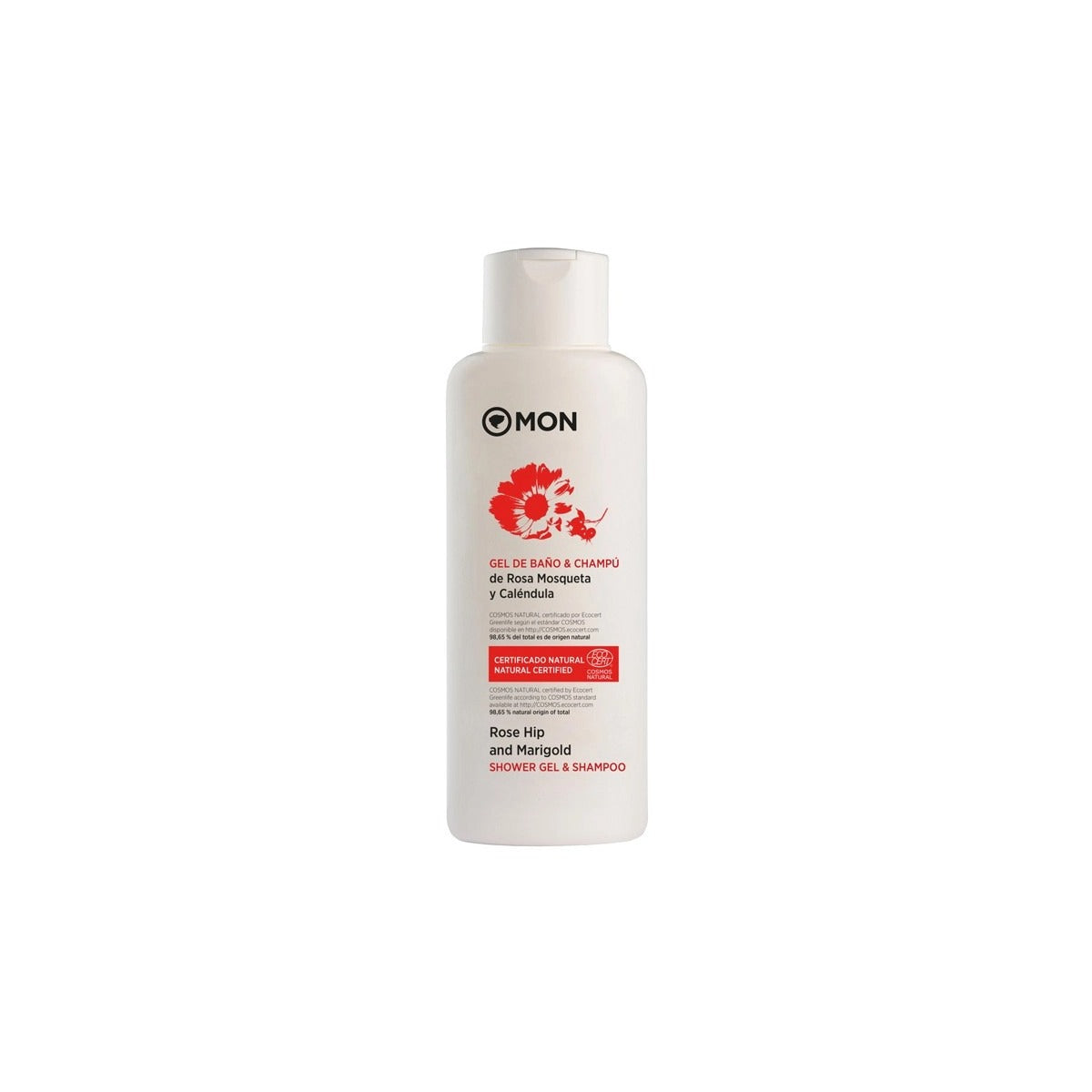 Gel Champú de Rosa Mosqueta y Caléndula MON 750 ml