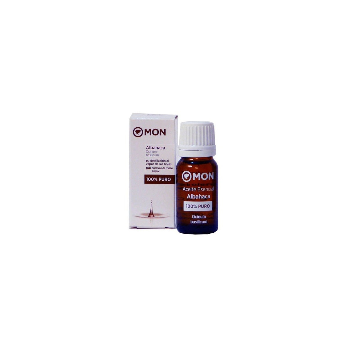 Aceite esencial de Albahaca MON 12 ml