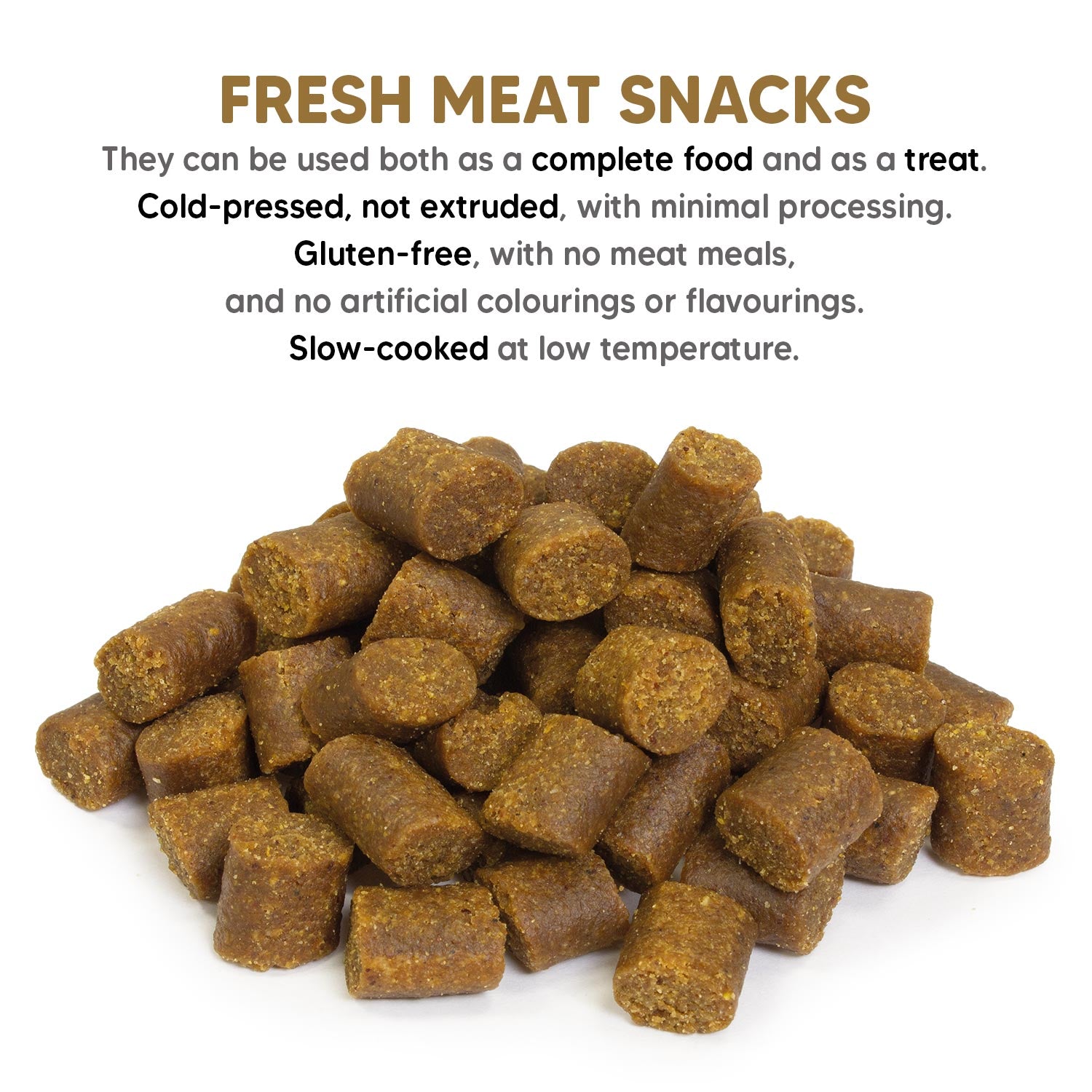 Snack para perros de carne fresca Ternera Arquivet 800 g