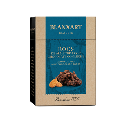 Rocs de Almendra con Chocolate Negro Blanxart 100 g