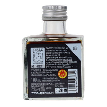 Vinagre de Jerez D.O., botella cuadrada La Chinata 100 ml