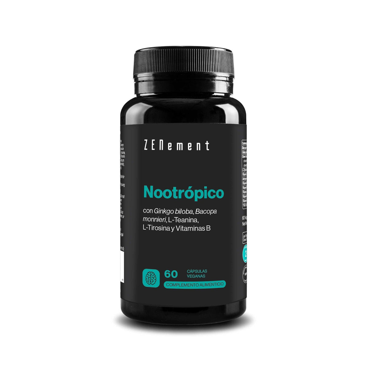 Nootrópico Zenement 60 cápsulas veganas