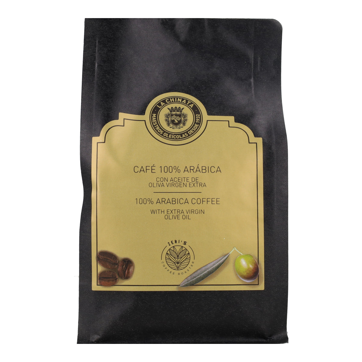 Café con Aceite de Oliva Virgen Extra La Chinata 250 g