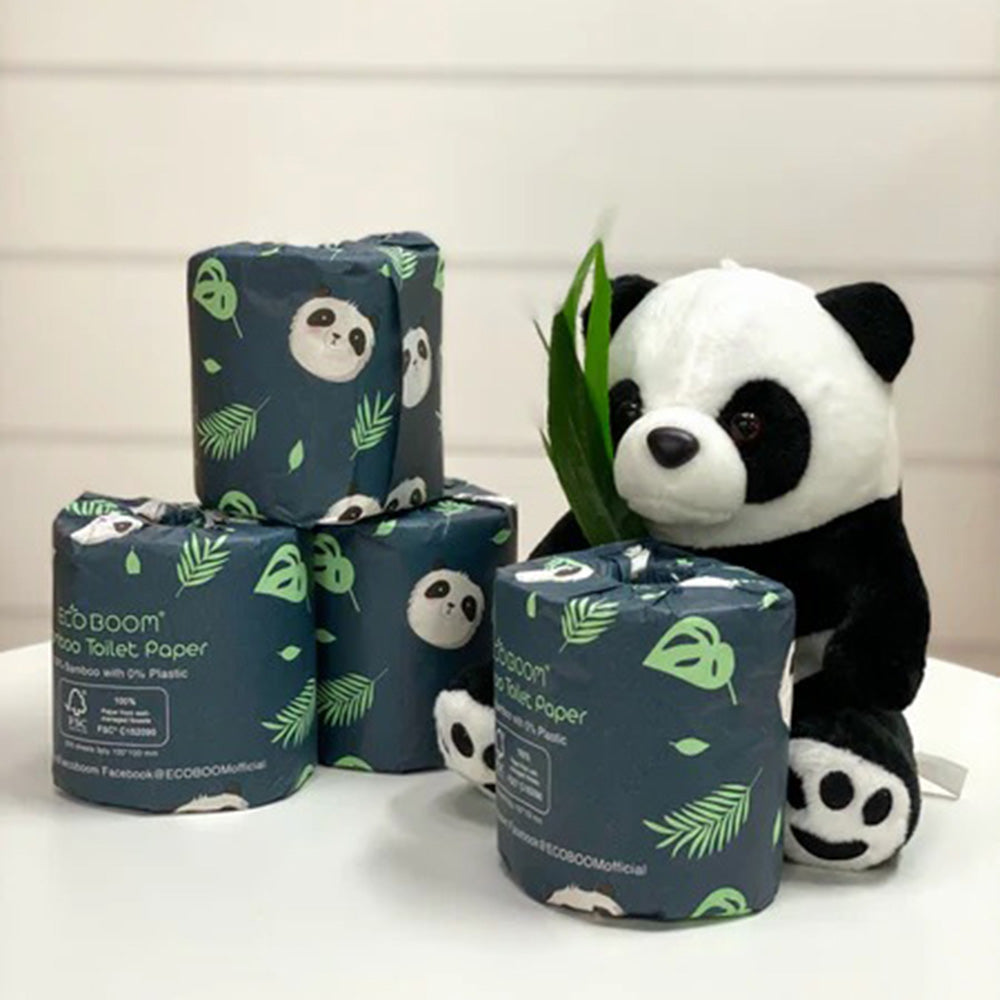 Papel Higiénico de Bambú 2 capas Ecoboom