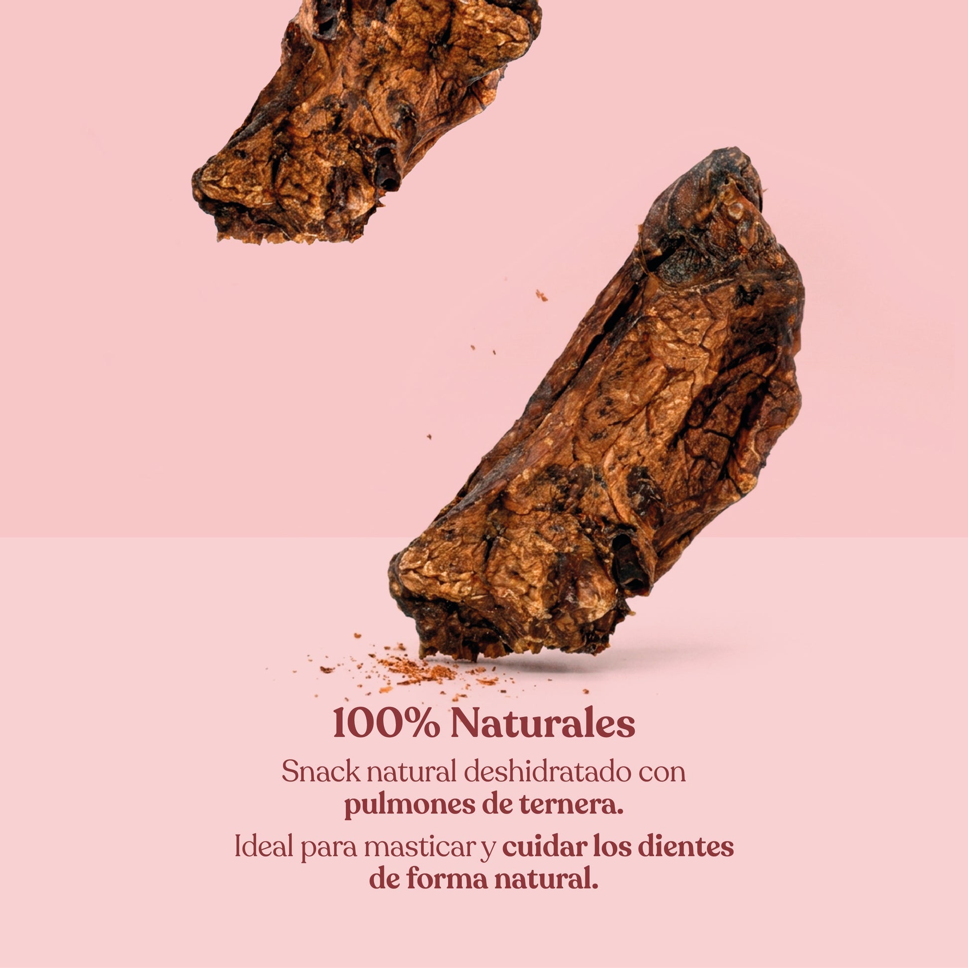 Pulmones de Ternera para Perros Snack Natural 150 g dr.bimix