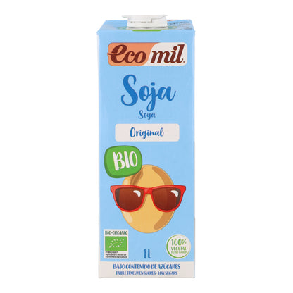 Bebida de Soja con sirope de agave Ecomil 1 L