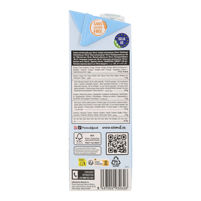Bebida de Soja con sirope de agave Ecomil 1 L