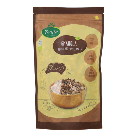 Granola Chocolate BIO Sin Gluten Zealia 300 gr