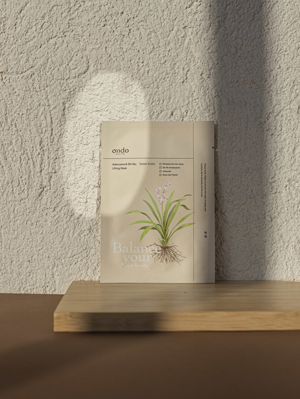 Adenosine & Zhi Mu Lifting Mask Tang-Tang Ondo Beauty 36.5